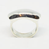 Sterling Silver solid bar ring