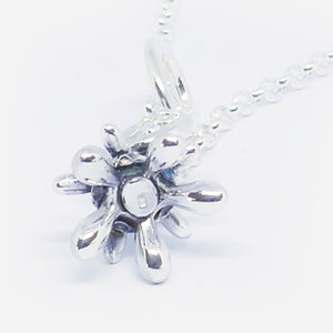 'Alice' Stg silver curly pendant medium length (Chain sold separately)